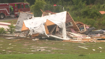 Tornado rips through Georgia neighborhood, critically injuring 18-year-old