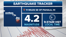 Hawaii coast rattled by magnitude 4.2 earthquake