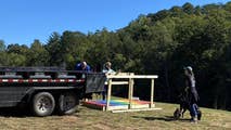 Rainbow Bridge destroyed by Hurricane Helene rebuilt in Western North Carolina