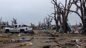 Extensive damage reported after nighttime Kansas tornadoes, train derailment amid rare Tornado Emergency