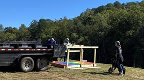 Rainbow Bridge destroyed by Hurricane Helene rebuilt in Western North Carolina
