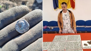 See it: Metal detector leads to silver surprise of ancient Romanian coins for man on nature walk