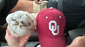 Grapefruit-sized hail pelts Texas as Memorial Day weekend storms blast South