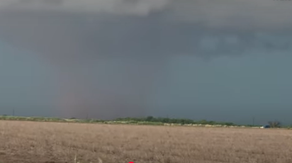 See it: Father-son storm-chasing duo capture pair of tornadoes in Texas field