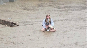 Maryland flash flooding prompts rescue of hundreds of students trapped in school by rising waters