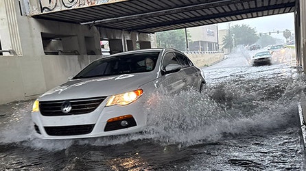 Sluggish Gulf storm system to bring heavy rain, coastal flooding while tropical development remains unlikely
