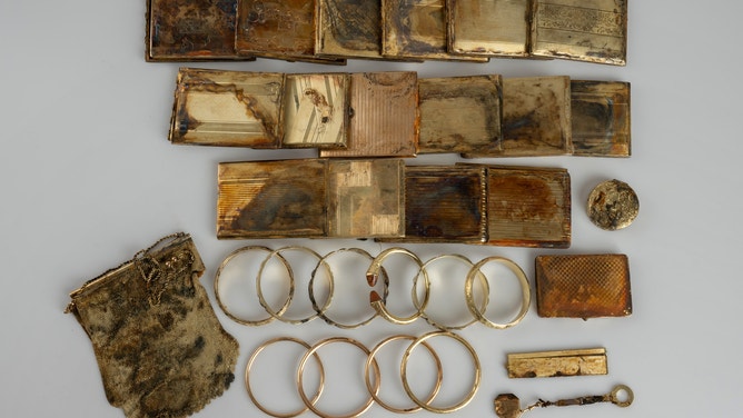 Historic treasure trove of gold, jewelry found in Czech forest