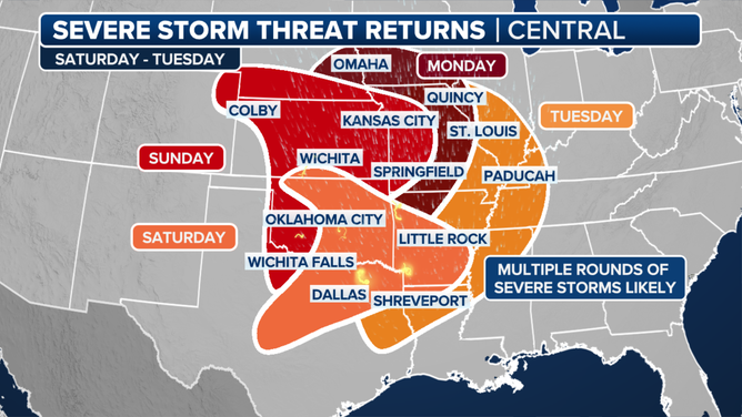 Severe Weather Outlook May 17-20