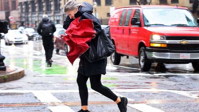 Rain in Boston