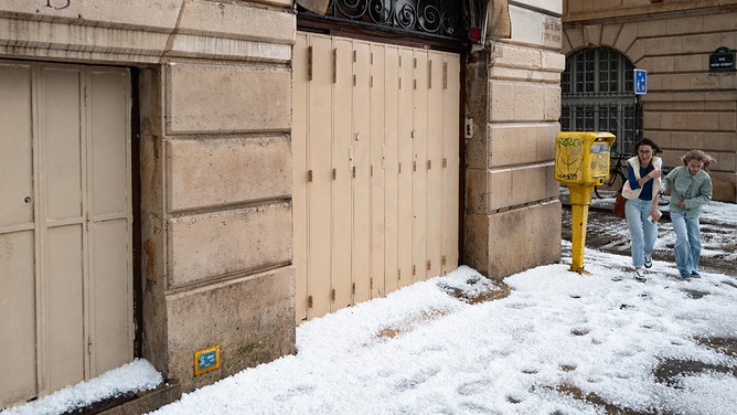 Hail Storm In Paris