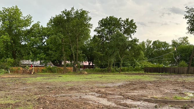 Wind damage in McAlester, Oklahoma