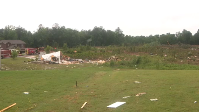 A tornado touched down in Henry County, Georgia on Thursday afternoon just before 4:00 p.m. local time. The twister tore through several homes and left an 18-year-old critically injured according to county police.