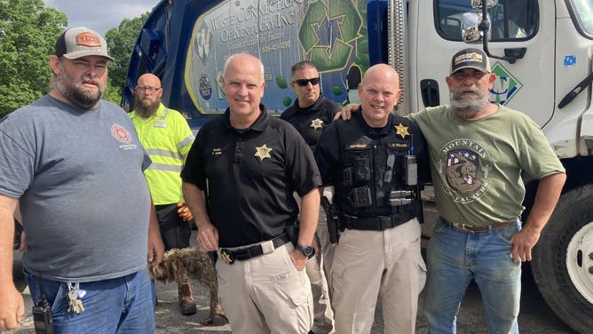 Mission Mules team assisting local law enforcement in Mount Victory, Kentucky.