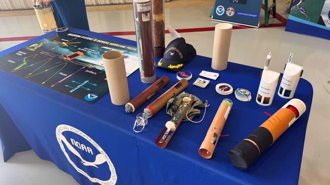 Tools utilized  by Hurricane Hunters to survey  hurricanes.