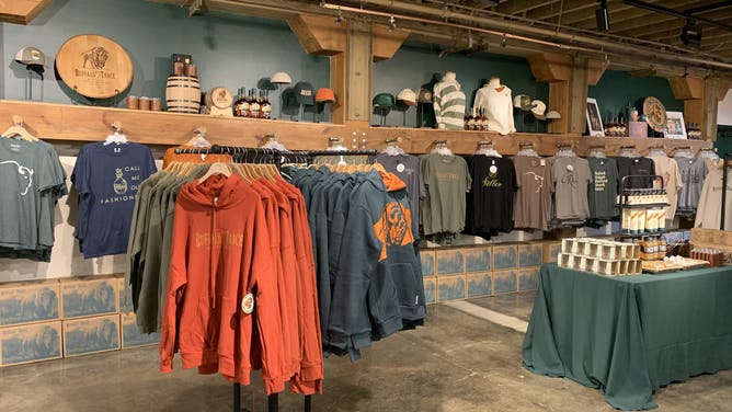The first floor of Buffalo Trace's visitor center reopened Tuesday, April 29.