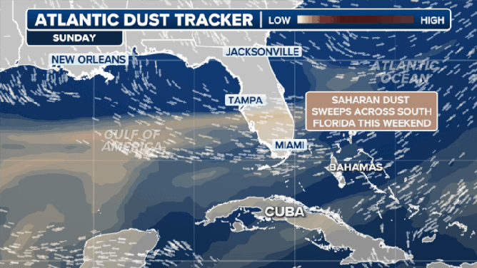 Saharan Dust Forecast