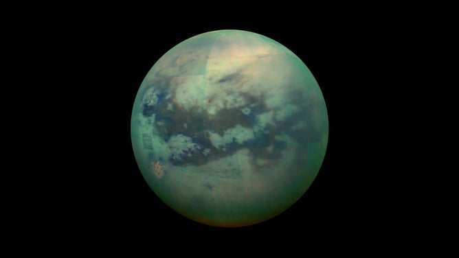 Photo of Titan - One of Saturn's moons