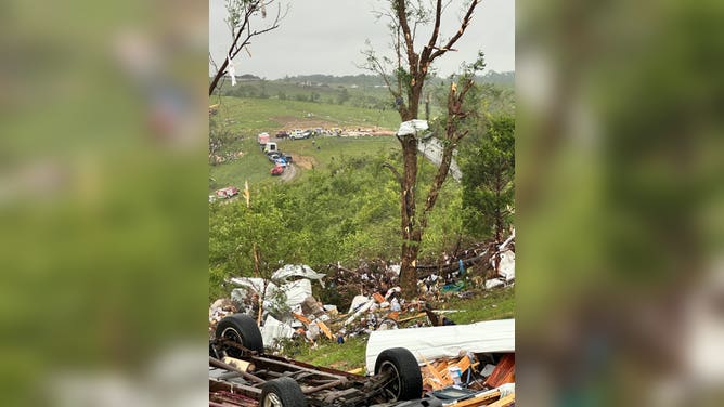 At least one person is dead and multiple people are hurt after a tornado ripped through a rural part of Washington County, Kentucky on Friday morning.