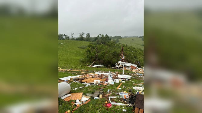 At least one person is dead and multiple people are hurt after a tornado ripped through a rural part of Washington County, Kentucky on Friday morning.