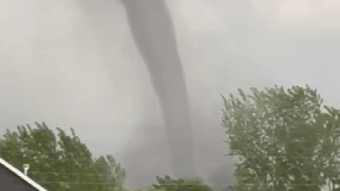 Tornado in New Richmond, Wisconsin