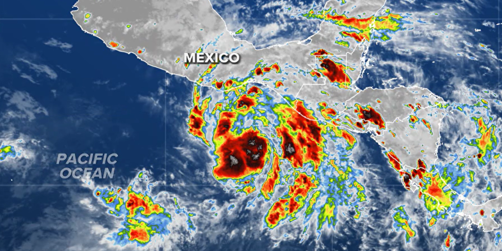 Hurricane conditions expected along Mexican coast as Tropical Storm ...