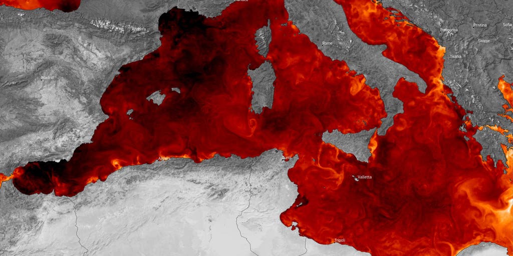 Mediterranean Sea poised to break all-time heat records – FOX Weather