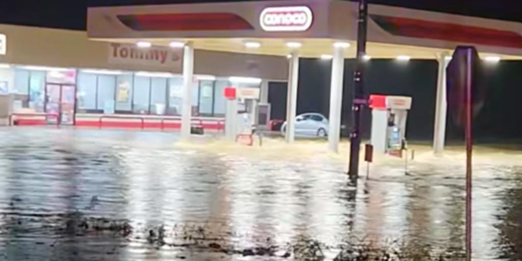 Flash flooding in Texas leads to high-water rescues, road closures as torrential rain continues