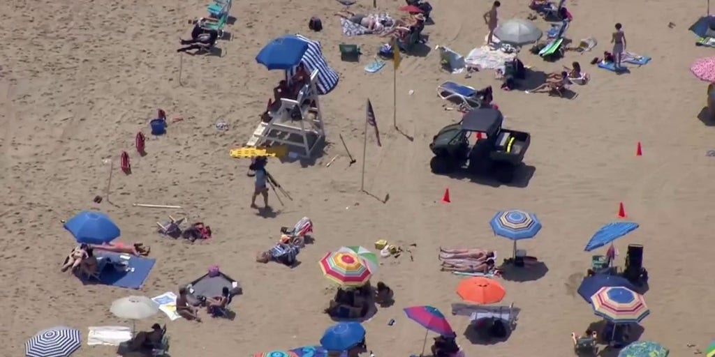 New Jersey lifeguard impaled by beach umbrella, officials say