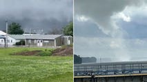 Tornado damage reported as millions in heartland face life-threatening storms