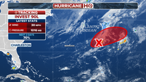 Short-lived tropical depression or Tropical Storm Andrea could form in central Atlantic on Monday