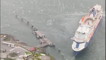 Watch: Alaska cruise ship blown away from dock during rare severe thunderstorm
