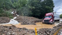 Renewed flooding, mudslides prompt weeks-long closure of I-40 at Tennessee-North Carolina border