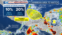 National Hurricane Center eyes new Central American disturbance as tropical weather season progresses