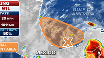 Weekend Weather Update: Invest 91L in Atlantic on track for further development