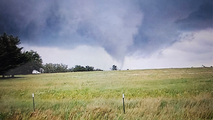 Tornadoes reported in Minnesota, Nebraska as record 101-mph wind gust blasts Wichita, Kansas