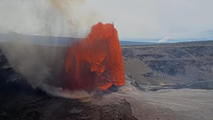 Lava seen soaring from Kilauea’s latest eruption