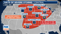 Severe weather returns to its usual threat zone during the early summer