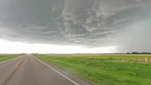 Powerful storms race across Plains with hurricane-force wind gusts, baseball-sized hail