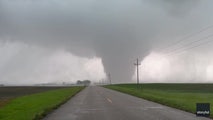Powerful derecho leaves trail of damage as tornadoes, 100+ mph winds sweep across Northern Plains