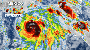 Hurricane Erick rapidly intensifies into a major cyclone before landfall along Mexico's Pacific coast