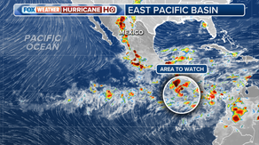 Invest 95E expected to become Tropical Storm Flossie as system becomes better organized in Eastern Pacific