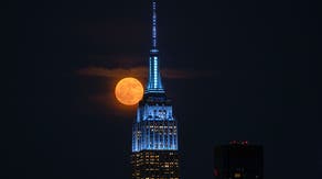 Photos: Strawberry Moon wows across the world