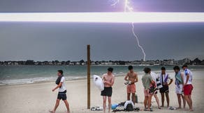 Paris slammed by 70 mph gusts as severe thunderstorms sweep in amid 99-degree scorcher