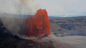 Lava seen soaring from Kilauea’s latest eruption