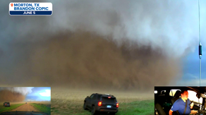 See it: Massive 2-mile-wide tornado caught on video plowing through Texas field
