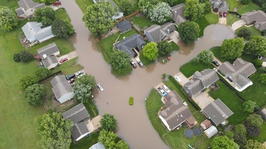 See it: Drone video reveals significant flood damage after record rain engulfs Kansas town