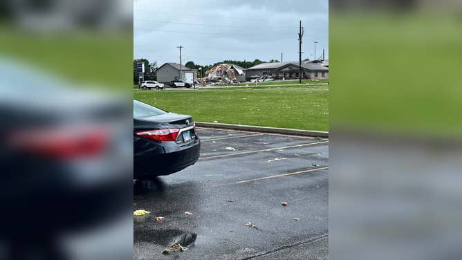Damage reported in Jacksonville, Illinois to the Future Champions Sports Complex.