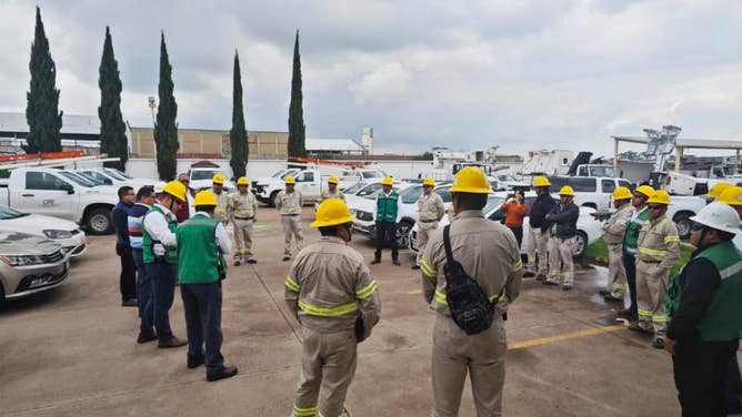 Mexico's electric operator CFE prepares to respond to outages from Hurricane Erick in Oaxaca and Guerrero.