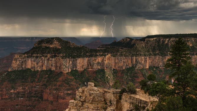 Lightning at the Grand Canyon