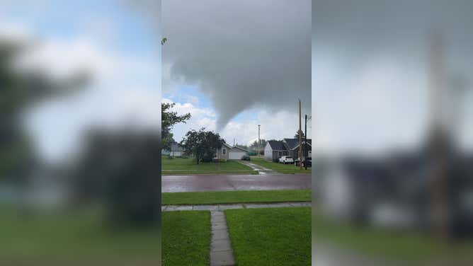 Tornado seen from Hartland, MN on Wednesday.